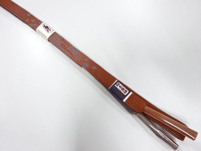 JAPANESE KIMONO / UNUSED KOREI HAND-TIED OBIJIME